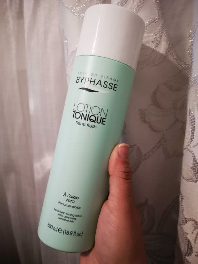 Byphasse Sensi-Fresh Toning Lotion with Aloe Vera Sensitive Skin review photo by disfruta