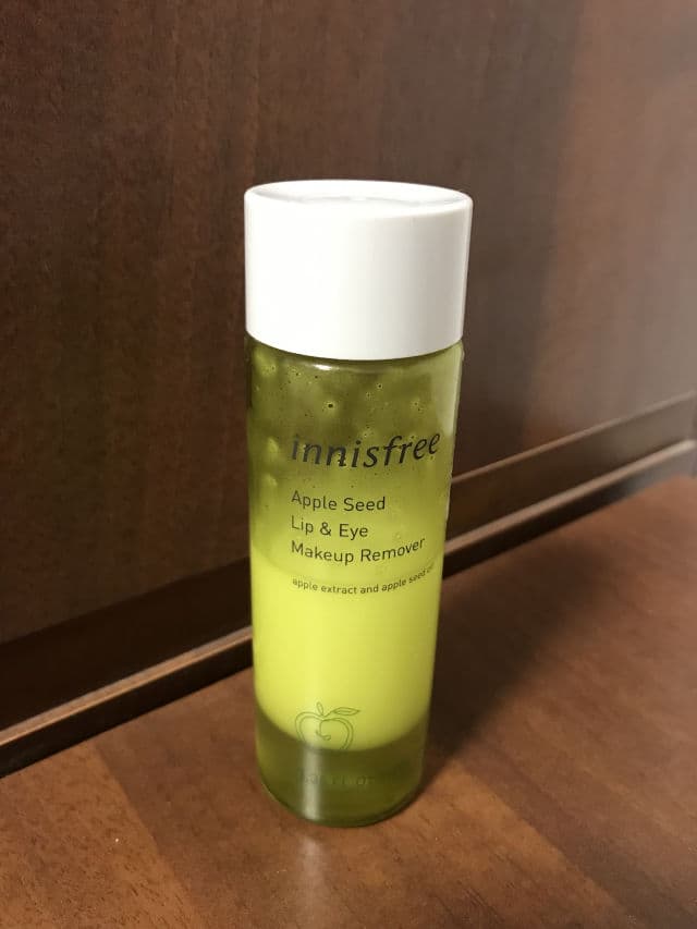 INNISFREE Apple Seed Lip & Eye Make Up Remover review photo by Chriscross
