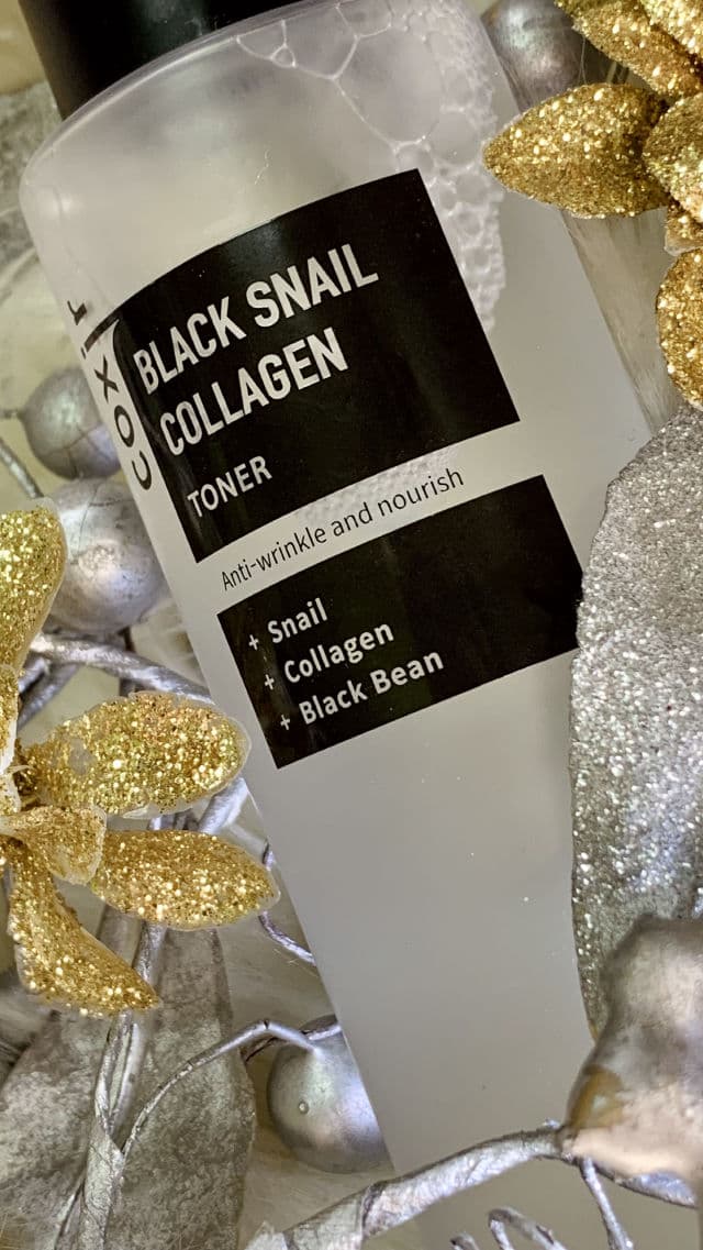 Coxir Black Snail Collagen Toner review photo by makeupartistmya