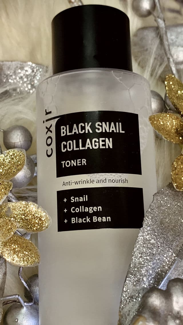 Coxir Black Snail Collagen Toner review photo by makeupartistmya