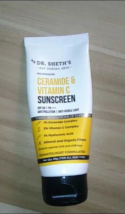 Dr. Sheth's Ceramide & Vitamin C Sunscreen review photo by Prez