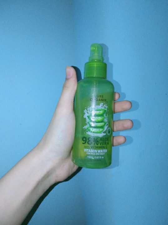 Luxe Organix 98% Aloe Vera Vitamin Water for Face & Body review photo by Cxxii