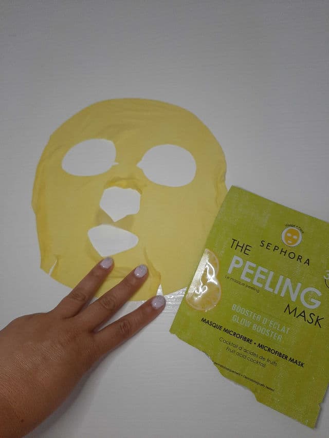 Sephora Collection SUPERMASK - The Peeling Mask review photo by Pickyloli