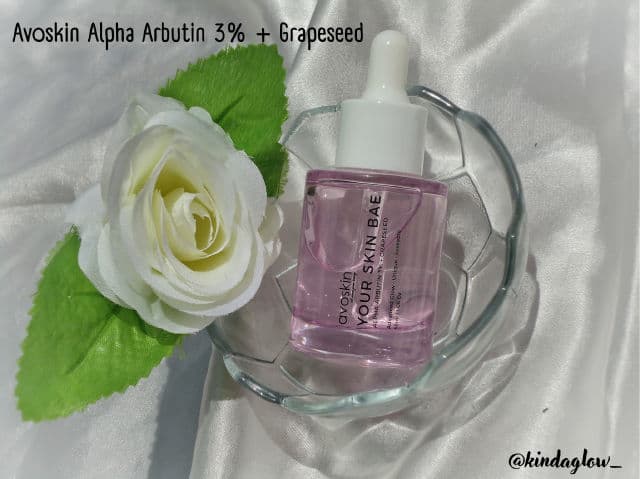 Avoskin Your Skin Bae Alpha Arbutin 3% + Grapeseed review photo by kindaglow