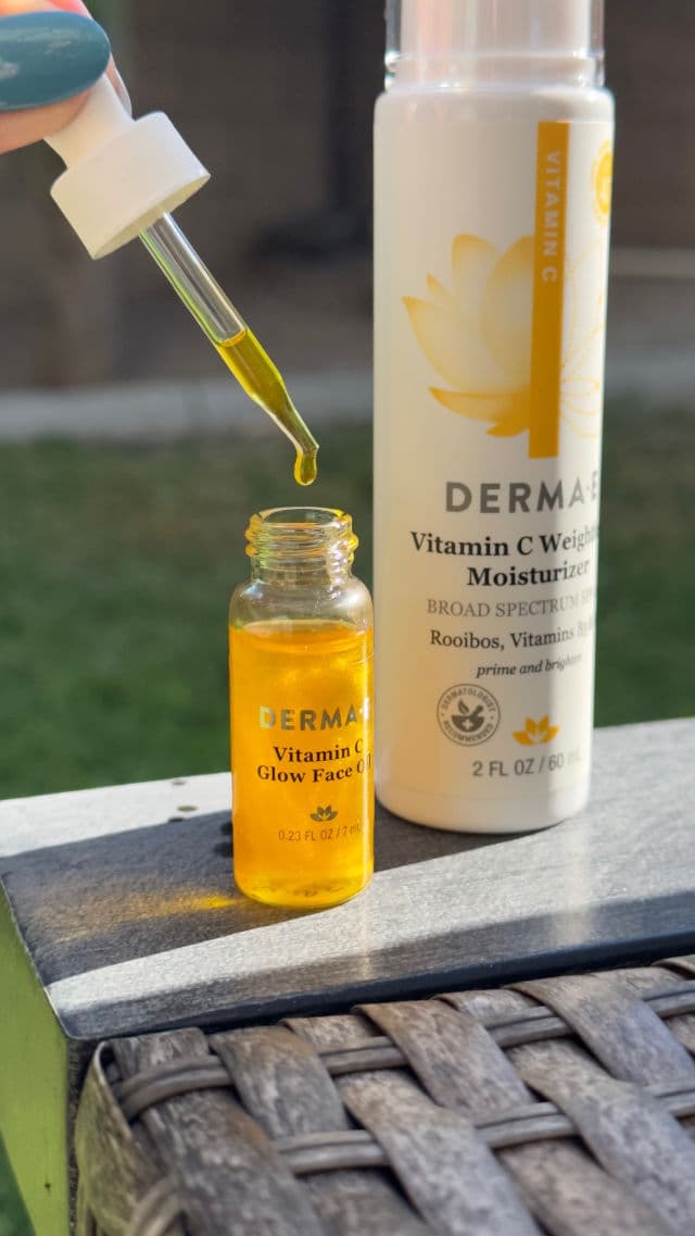 derma e Vitamin C Glow Face Oil  review photo by geriliz