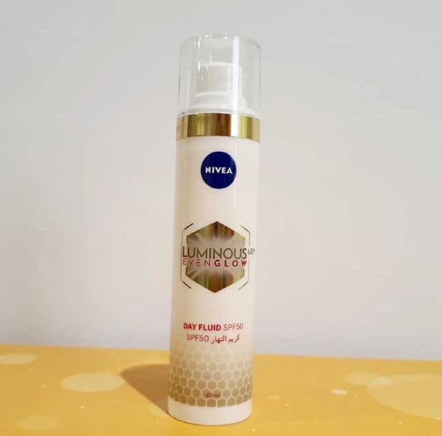 Nivea Perfect & Radiant Luminous 630 Day Cream SPF 50 review photo by Picky44971