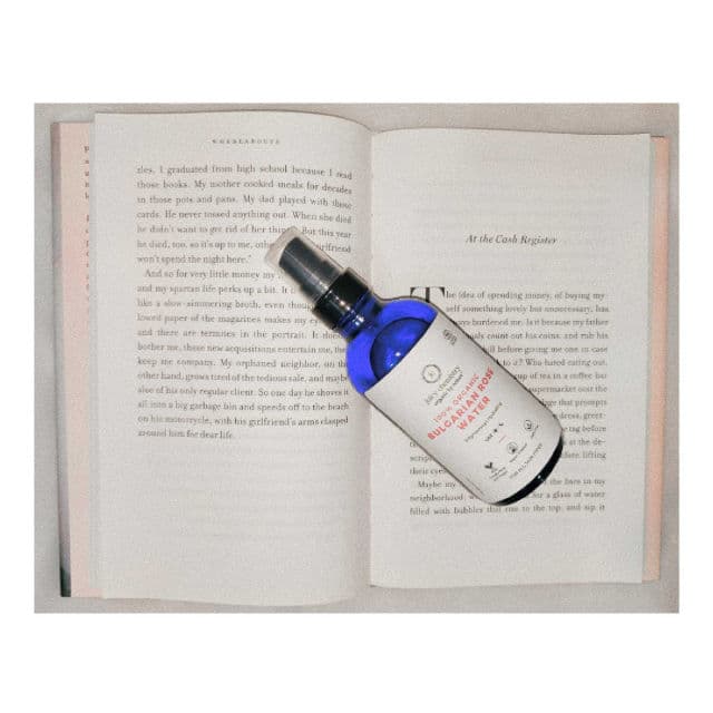 Juicy Chemistry Bulgarian Rose Water (Hydrosol) review photo by skincarewithbookworm