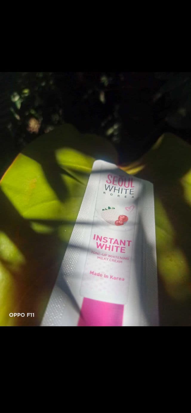 Seoul White Korea Instant White Tone-Up Whitening Cream review photo by Dewyskinyouhave