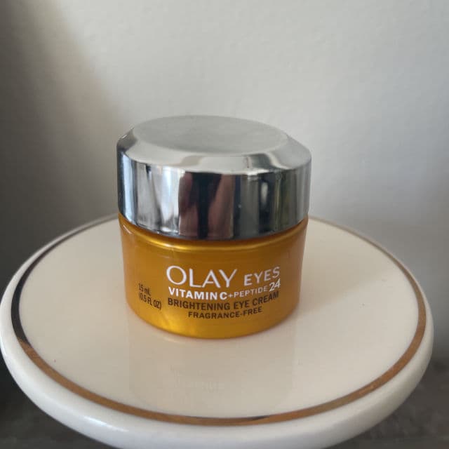 Olay Vitamin C + Peptide 24 Brightening Eye Cream Fragrance-Free review photo by vaidajenny