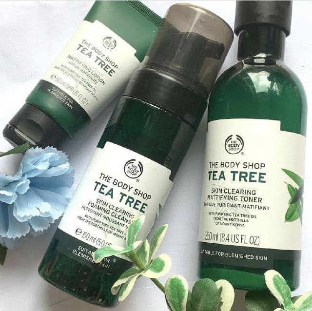 The Body Shop Tea Tree Skin Clearing Foaming Cleanser review photo by tashsbeautyspace