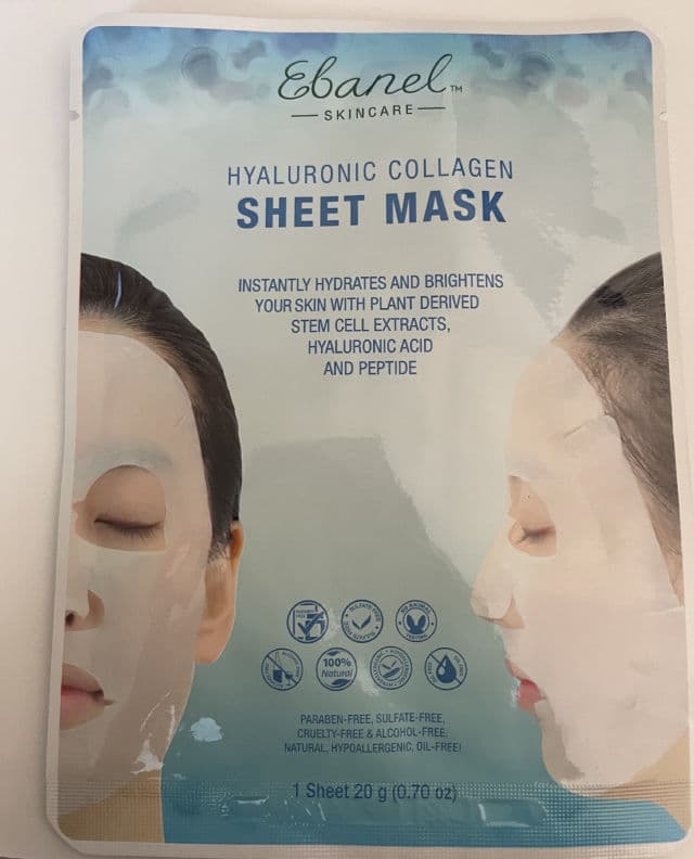 Ebanel Hyaluronic Collagen Sheet Mask review photo by choubi