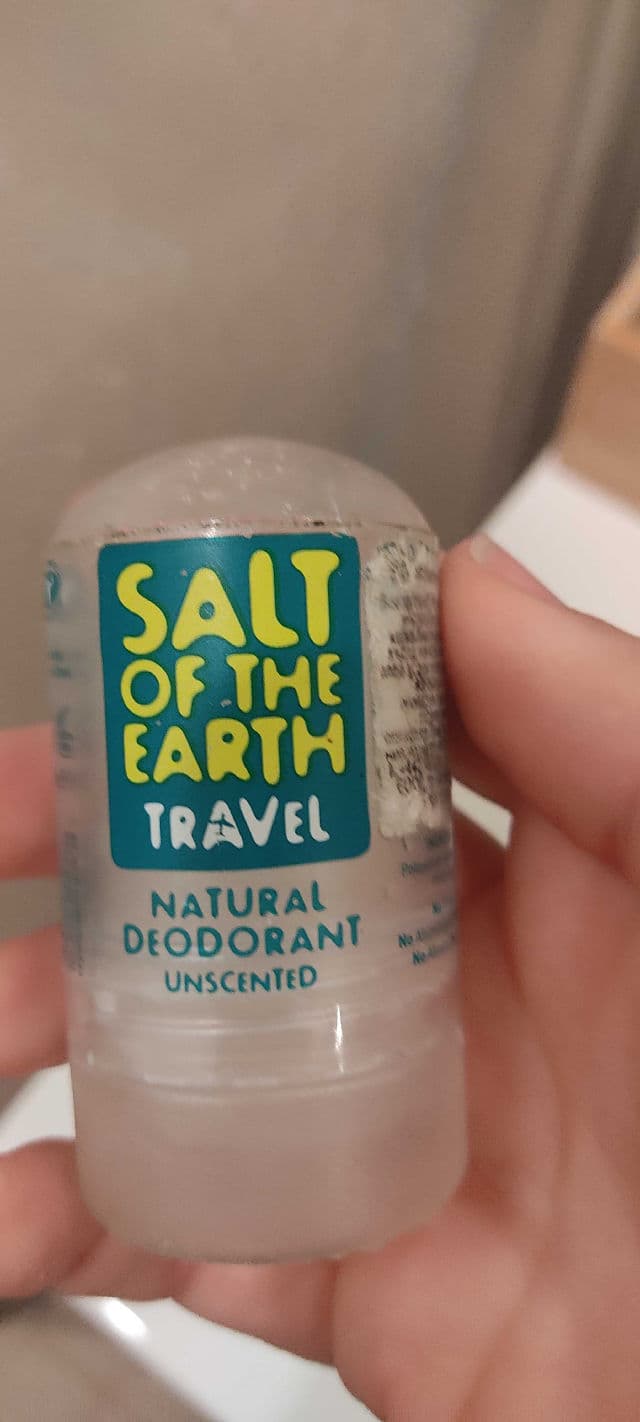 Salt of the Earth Unscented Crystal Deodorant Classic review photo by JulieG