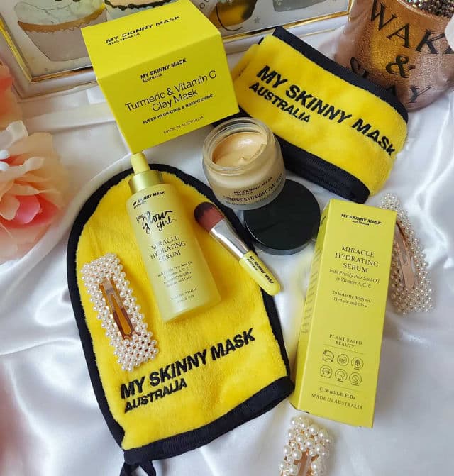 My Skinny Mask Turmeric & Vitamin C Clay Face Mask review photo by villemo20