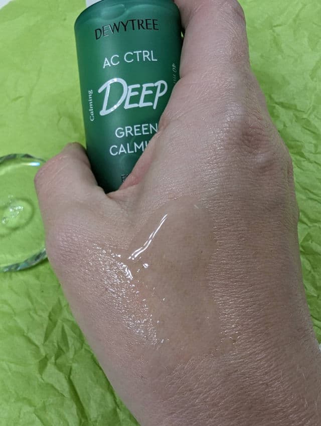 DEWYTREE AC Control Deep Green Calming Essence  review photo by olaleks