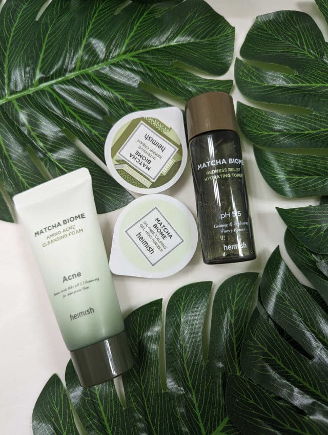 Heimish Matcha Biome Amino Acne Cleansing Foam review photo by olaleks