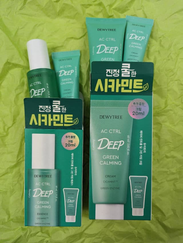 DEWYTREE AC Control Deep Green Calming Essence  review photo by olaleks
