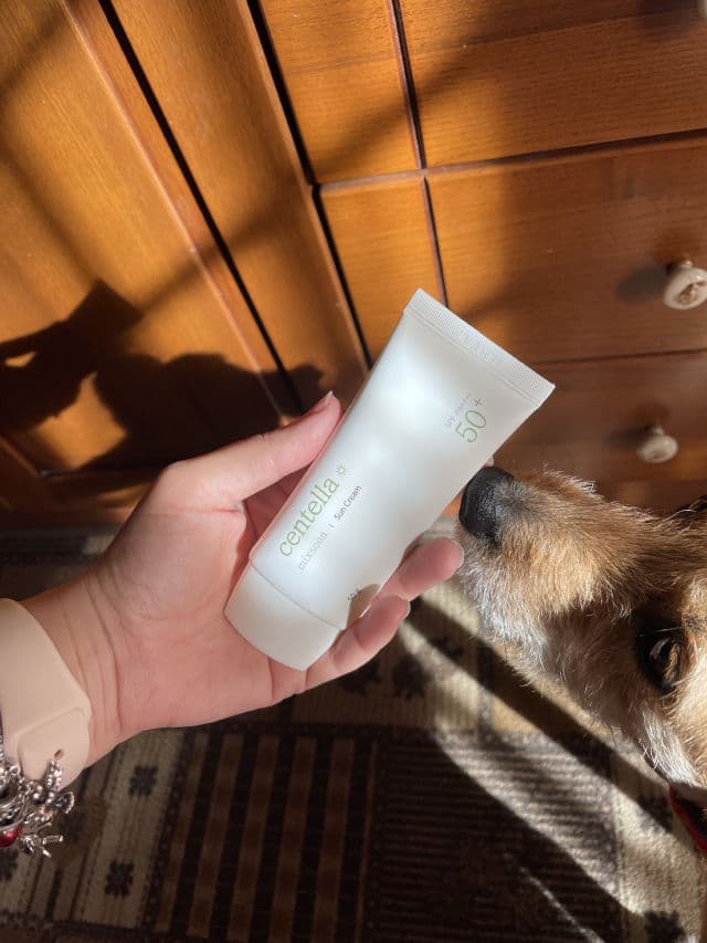 MIXSOON Centella Asiatica Sun Cream SPF 50+ PA++++  review photo by skincarebygiulia