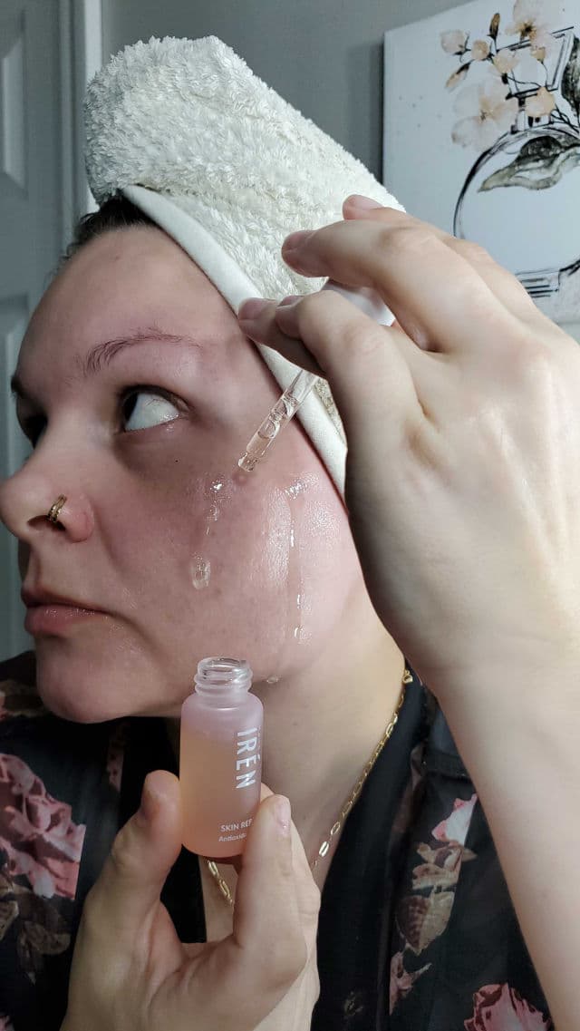 IREN Skin Reboot Antioxidant Serum review photo by pickymomabyrd