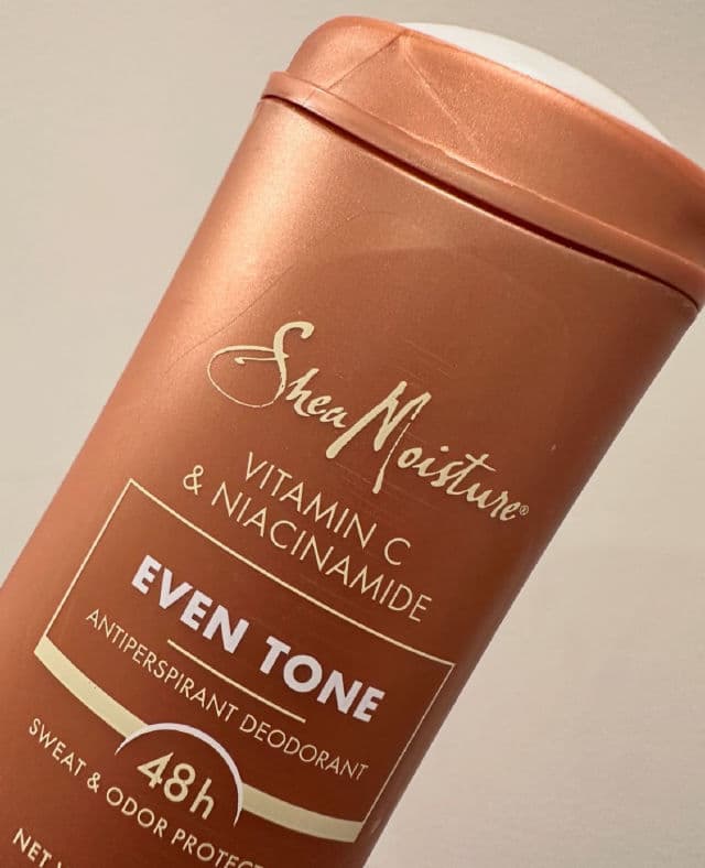 SheaMoisture Raw Shea Butter & Hyaluronic Acid Moisturizing Antiperspirant Deodorant Stick review photo by Reviewswithav