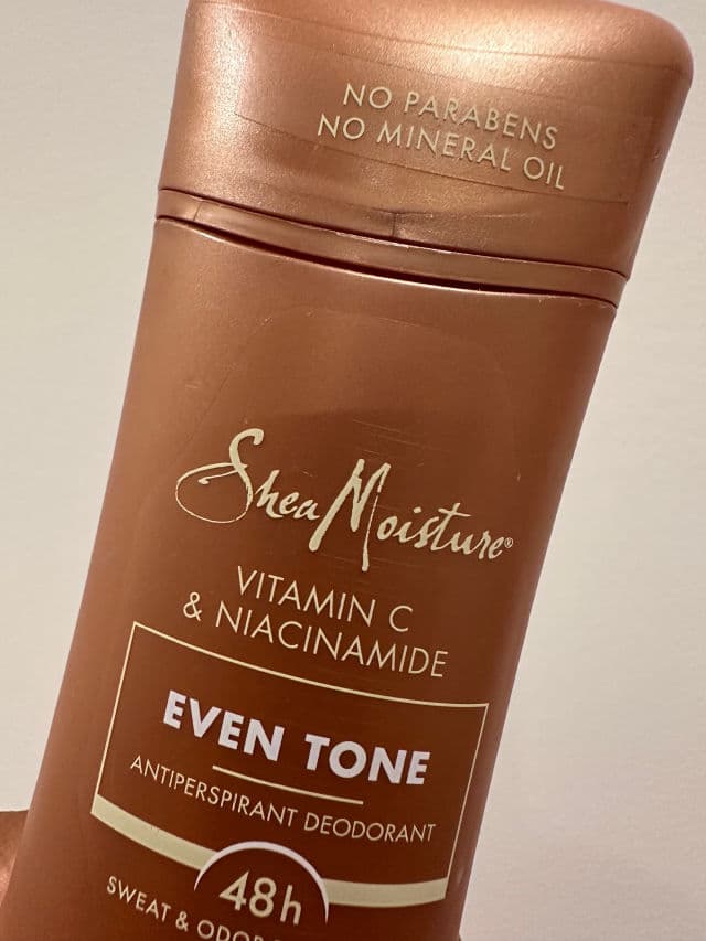 SheaMoisture Raw Shea Butter & Hyaluronic Acid Moisturizing Antiperspirant Deodorant Stick review photo by Reviewswithav