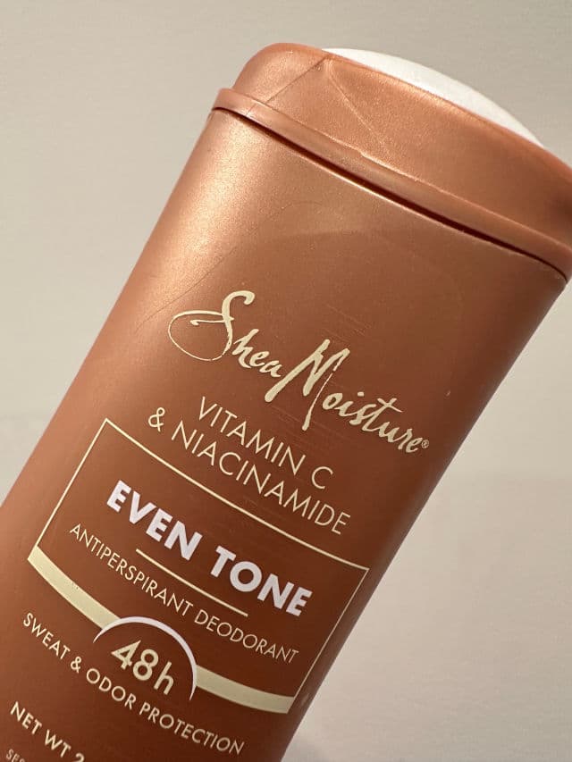 SheaMoisture Raw Shea Butter & Hyaluronic Acid Moisturizing Antiperspirant Deodorant Stick review photo by Reviewswithav