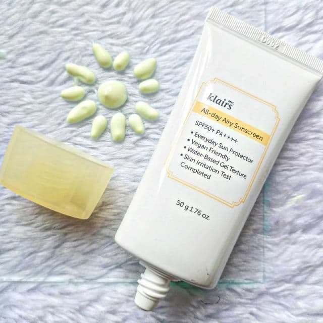 Dear, Klairs All-day Airy Sunscreen SPF50+ PA++++ review photo by Kittyjaneee
