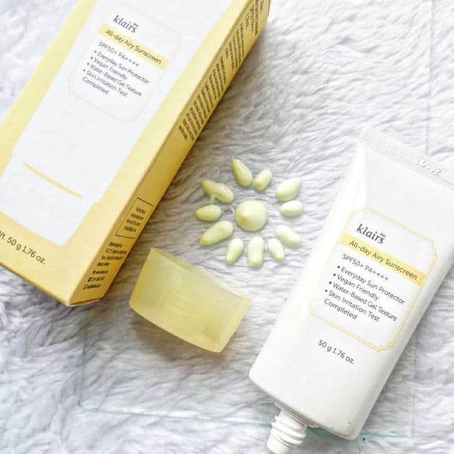 Dear, Klairs All-day Airy Sunscreen SPF50+ PA++++ review photo by Kittyjaneee
