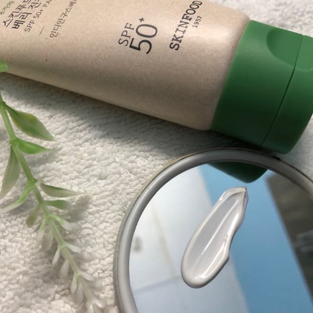 SKINFOOD Berry Soothing Sun Cream SPF50+ PA++++ review photo by PrincessDiary98