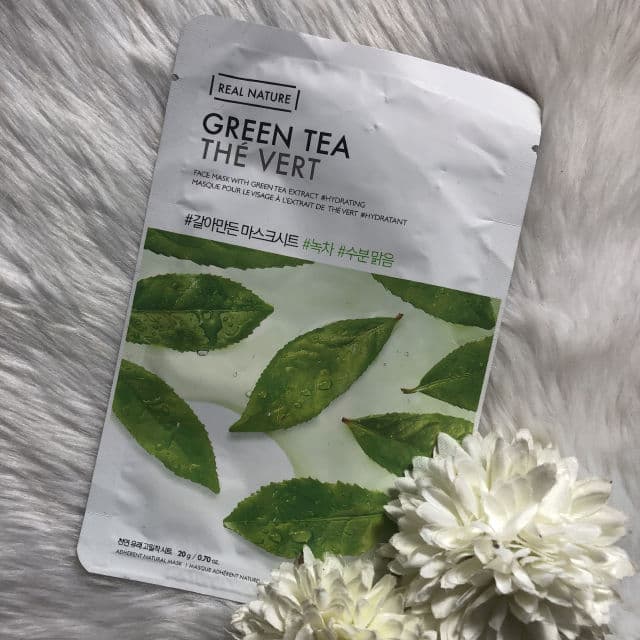 THE FACE SHOP Real Nature Green Tea Face Mask review photo by PrincessDiary98