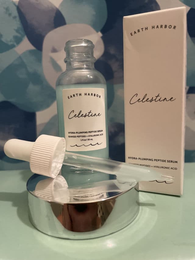 Earth Harbor Naturals Celestine Hydra-Plumping Peptide Serum review photo by EastCoastLiving