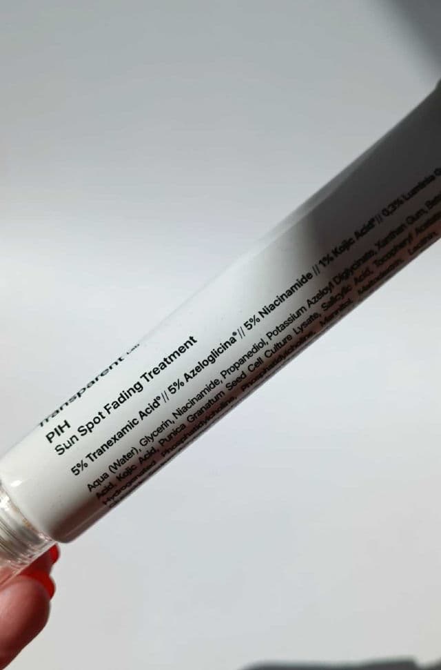 Transparent Lab PIH Sun Spot Fading Treatment review photo by buba991