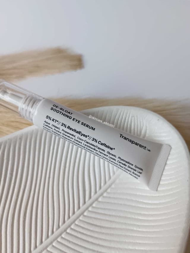 Transparent Lab De-Bloat Soothing Eye Serum review photo by buba991
