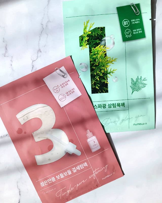 numbuzin No.1 Dewy Glow Spa Sheet Mask review photo by Skincarewithjelena