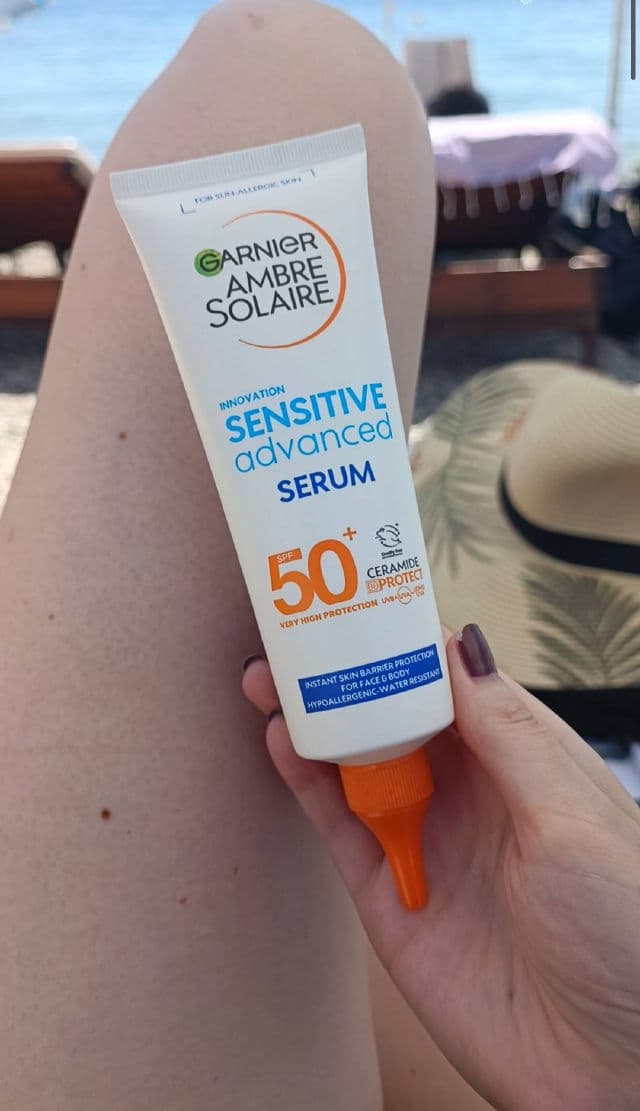 Garnier Ambre Solaire Sensitive Advanced Serum SPF 50+ review photo by buba991