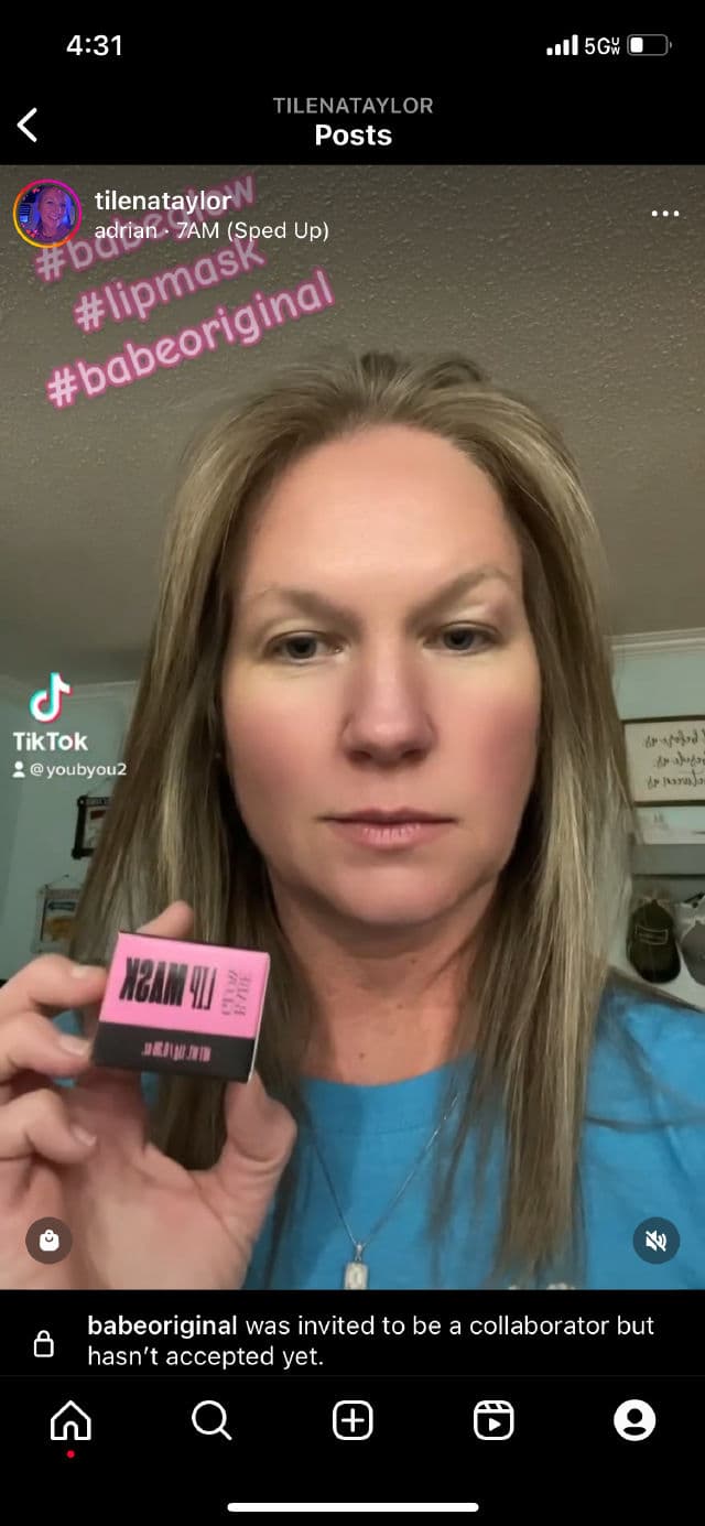 Babe Lash Babe Glow Lip Mask review photo by youbyou