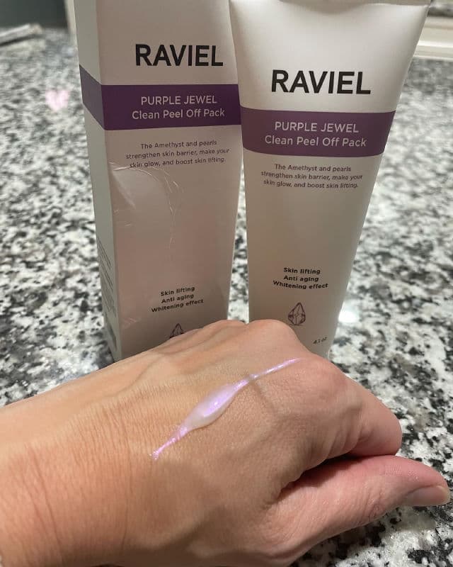 RAVIEL Purple Jewel Clean Peel Off Pack review photo by youbyou