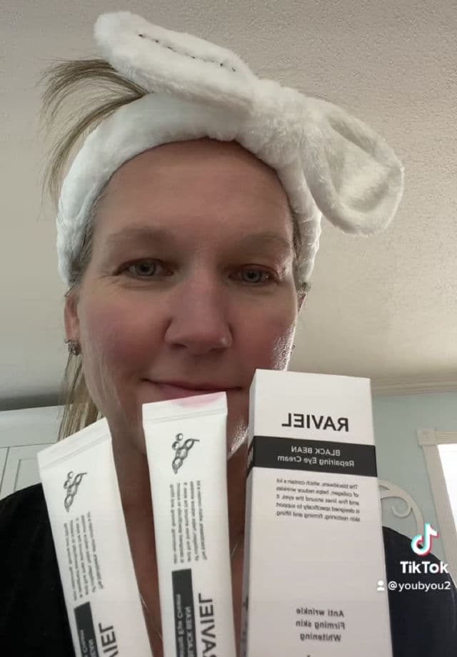 RAVIEL Black Bean Repairing Eye Cream review photo by youbyou