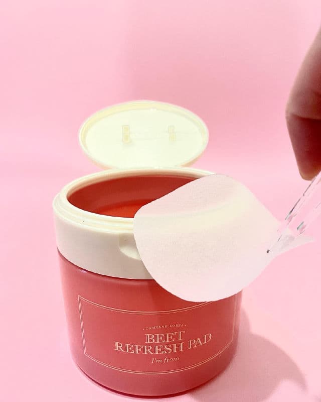 I'M FROM Beet Refresh Pad review photo by missionhydration