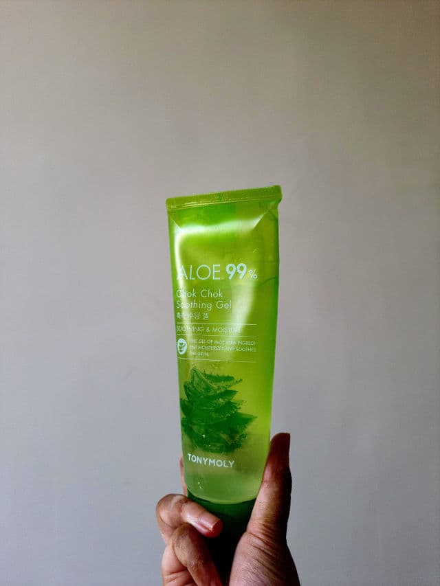 TONYMOLY Aloe 99% Chok Chok Soothing Gel review photo by Diksha15