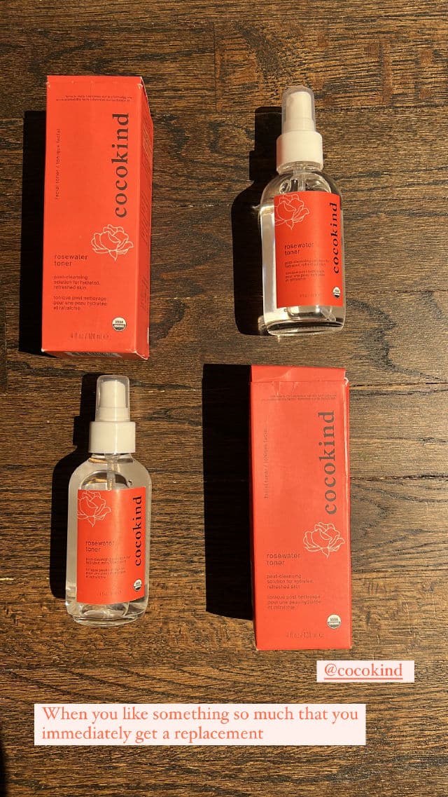 Cocokind Rosewater Toner review photo by espressoandmakeup