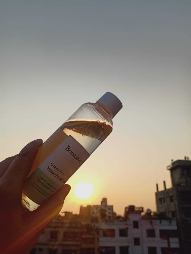 Bonajour Green Tea Water Bomb Toner review photo by Esrat