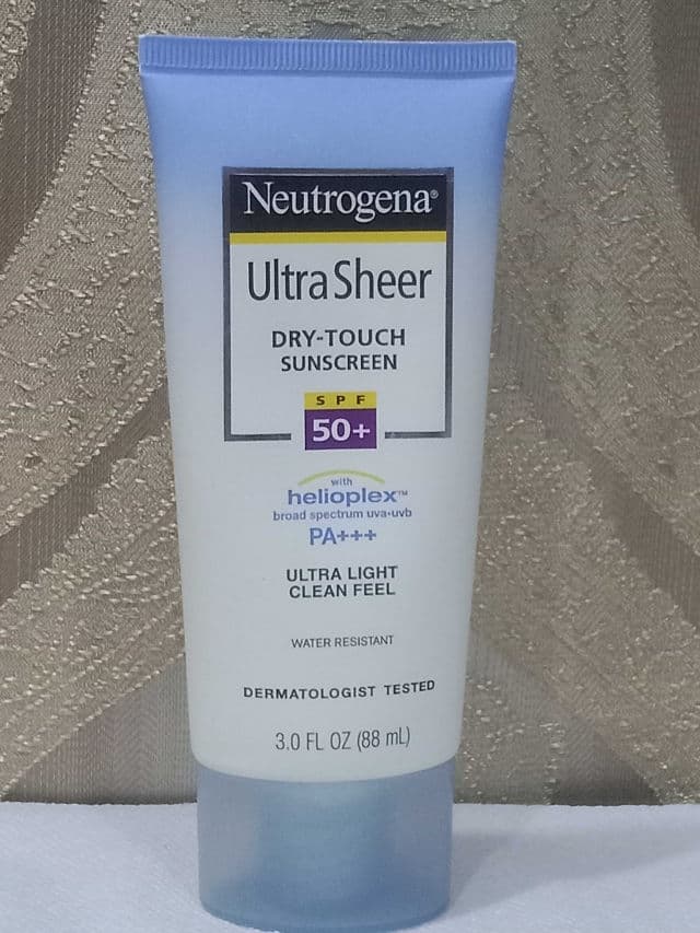 Neutrogena Ultra Sheer Face & Body Lotion SPF50 review photo by Nyyd