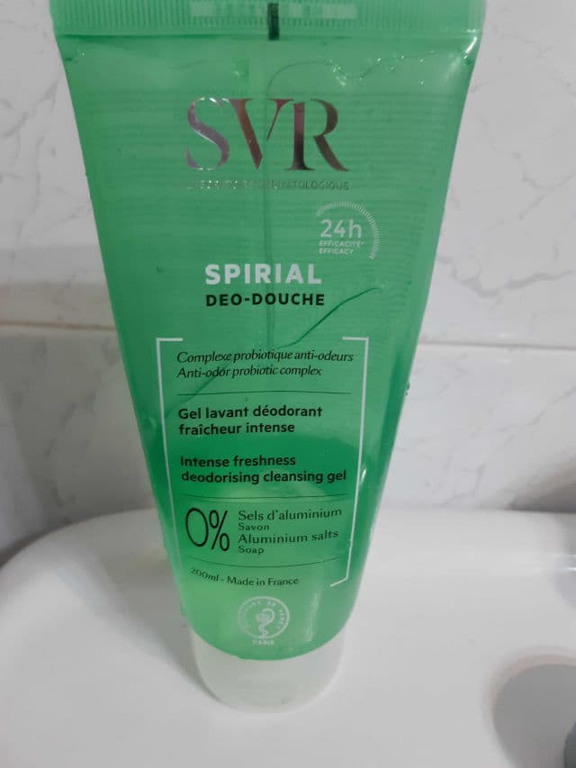SVR Spirial Déo-Douche Intense Freshness Deodorizing Gel review photo by Sandrits