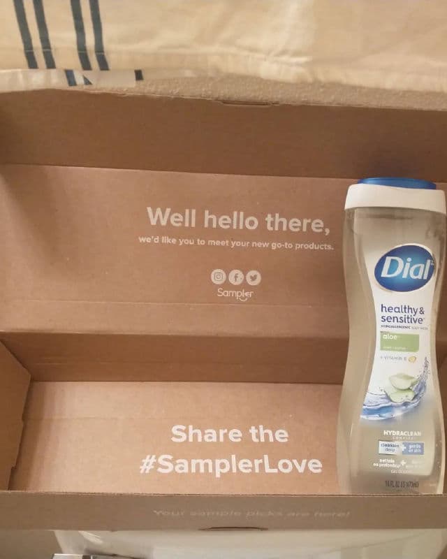 Dial Healthy & Sensitive Skin Body Wash - Aloe review photo by BurgundySpider