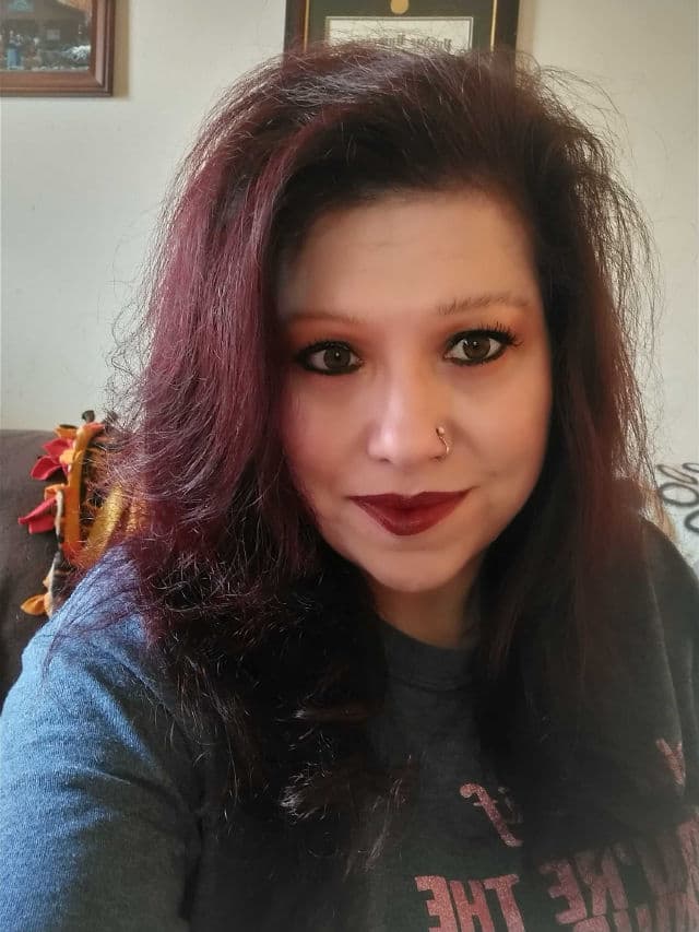 Garnier Olia Ammonia Free Hair Color - Dark Iridescent Brown review photo by BurgundySpider