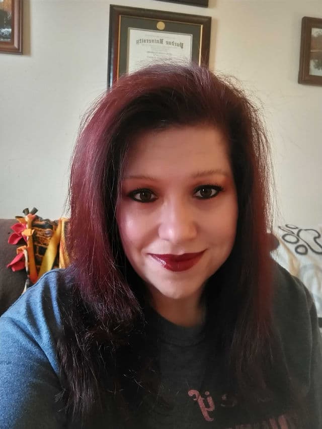 Garnier Olia Ammonia Free Hair Color - Dark Iridescent Brown review photo by BurgundySpider