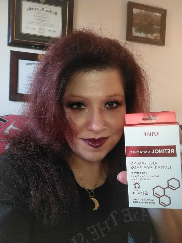 Azure Vitamin C & Retinol Anti-aging Under-Eye Pads review photo by BurgundySpider