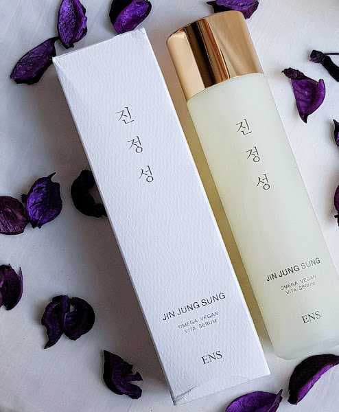 ENS Jin Jung Sung Omega Vegan Vita Serum  review photo by makeupeyes10