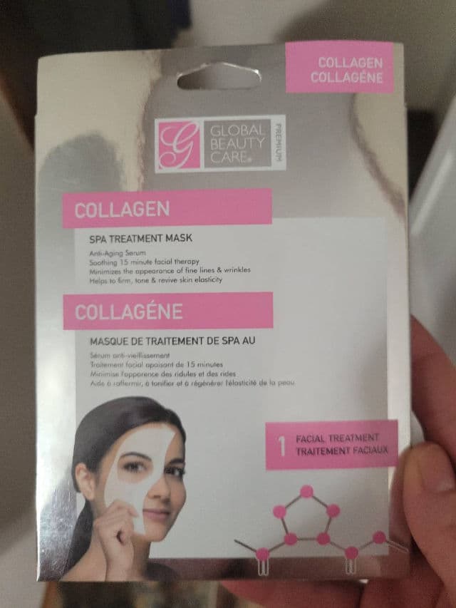 Global Beauty Care Collagen Spa Treatment Mask review photo by DrMoate