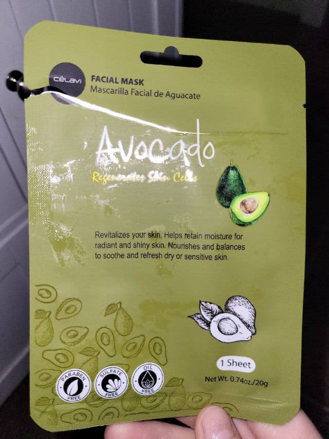 Celavi Avocado Facial Sheet Mask review photo by DrMoate